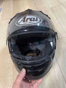 Arai アライ RX-7 RR5 GLASS BLACK グラスブラック 中古 59-60cm Lサイズ 格安出品 フルフェイス ヘルメット