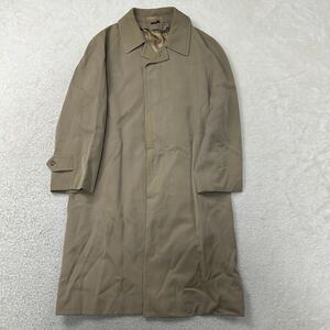 DAKS ダックス ステンカラーコート ロングコート バルマカーンコート 90s ヴィンテージ レトロ 紳士服 DCブランド メンズ A 92-5