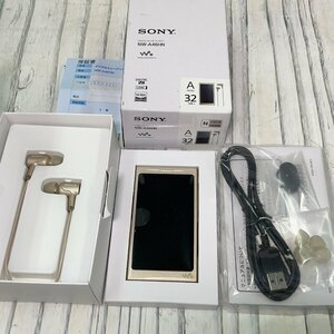 m002 F2(60) 1円～ 新品 未使用 SONY WALKMAN ソニー ウォークマン NW-A46HN 32GB ペールゴールド