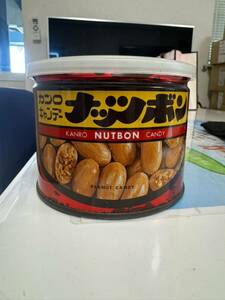 送料無料！！カンロ昔のKANROナッツボン缶々since1968 引取り大歓迎！！超希少な一品