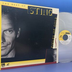 レーザーディスク スティング FIELDS OF GOLD THE BEST OF STING 1984-1994 LD LP レコード 5点以上落札で送料無料k