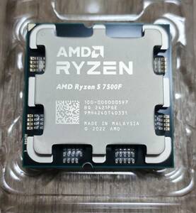 「ほぼ未使用」AMD Ryzen 5 7500F