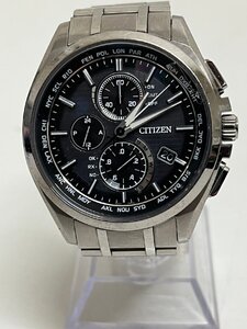 2118　シチズン 腕時計 アテッサ エコドライブ AT8040-57E H804-T018696 中古 正規品保証