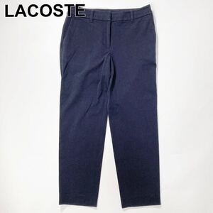 LACOSTE ラコステ パンツ ストレッチ有 ネイビー 36 S レディース B62412-130