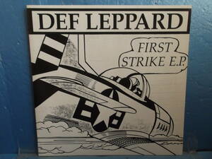 Def Leppard [First Strike E.P ]7", Unofficial