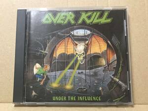 Overkill『Under The Influence』送料185円 オーヴァーキル アンダー・ザ・インフルエンス