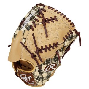 1619551-Rawlings/軟式グラブ HYPER TECH グラフィック タータンチェック 投手 ピッチャー