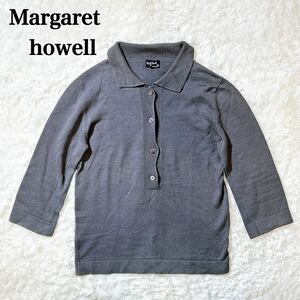 Margaret howell マーガレットハウエル ニット ポロシャツ トップス 2 M レディース C62417-01