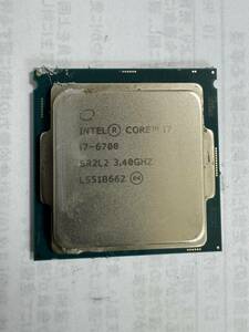 CPU インテル Core i7-6700 3.40GHz SR2L2 L551B662 Intel Core i7 6700 中古 i7 第6世代 プロセッサー 中古動作確認済み