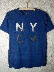 to6433　AMERICAN EAGLE　アメリカン　イーグル　半袖　tシャツ　NYC　人気　送料格安