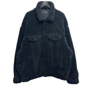 BALENCIAGA　Oversized Fleece Jacket オーバーサイズフリースボアジャケット 704464　8071000145451