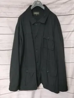 Eddie Bauer　ワークジャケット　ハンティングジャケット　黒　XL