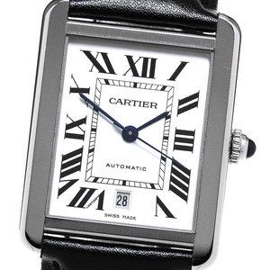 カルティエ CARTIER WSTA0029 タンクソロXL デイト 自動巻き メンズ _842950