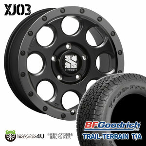 4本セット XTREME-J XJ03 18x8.0J 5/150 +50 FBK BFグッドリッチ トレイルテレーン T/A 285/60R18 BL ランクル200系 タンドラ