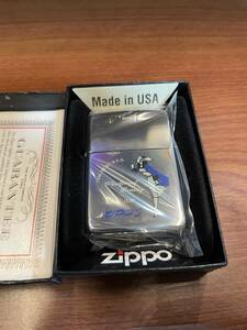 ジッポ zippo ウィンディ シルバープレート 1995年 未使用