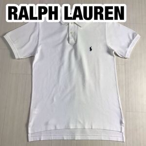 POLO BY RALPH LAUREN ポロ バイ ラルフローレン 半袖ポロシャツ S(8-10) ユースサイズ ホワイト 刺繍ポニー