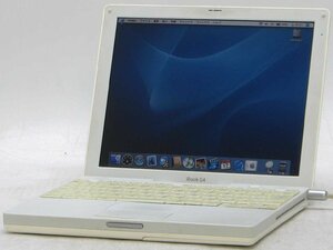 Apple iBook G4 12.1inch M9164J/A ■ G4-800MHz/DVDROM/384MB/30GB/コンパクト/クラシック環境/OS10.4.6 ノートパソコン #1