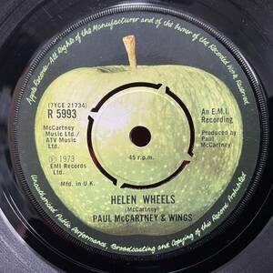 ◆UKorg7”s!◆PAUL McCARTNEY & WINGS◆HELEN WHEELS◆