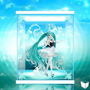 初音ミクシンフォニー 2019Ver. 1/8スケール ☆専用☆ フィギュアケース LED 照明 ライトアップ コレクション ディスプレイ ショーケース