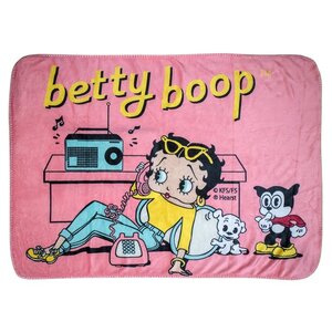 ◆ ＳＡＬＥ ◆【Betty Boop・ベティちゃん】※《ボアブランケット》　サイズ70×100cm　キャンプにもどうぞ！