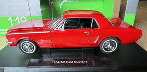 WELLY NEX MODELS 1964 1/2 Ford Mustang 1/18 フォード マスタング クーペ レッド