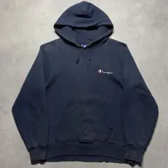 90’s Champion dark navy fade hoodie USA製