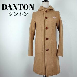 【a020】DANTON ダントン ウール コート モッサ ジャケット ベージュ