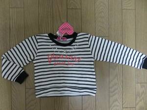 【新品】ＬＯＶＥ GIRLS MARKETトレーナー　110　黒