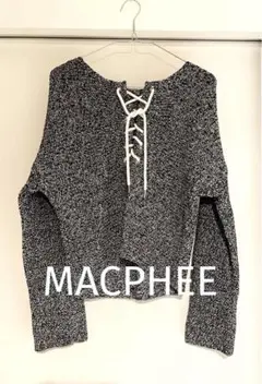 ✳︎本一冊プレゼント✳︎MACPHEE ニット