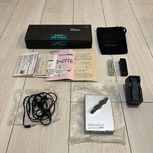 SONY カセットプレーヤー　WM-EX600 WALKMAN ウォークマン ソニー