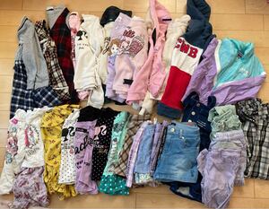 子供服 まとめ売り 大量　120 /130 /140サイズ 女の子　冬物 夏物　Jenniジェニィ RONI ディズニー　バービー　ロデオクラウンズ他　