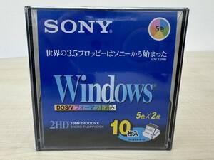 SONY　ソニー　MFD-2HD【100枚セット】　10MF2HDQDVX　3.5インチ　フロッピー　　新品未使用　未開封