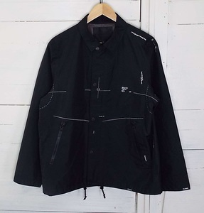 O1076〇WHITE MOUNTAINEERING(ホワイトマウンテニアリング)GORE-TEX FACTOR PATTERN PRINTED COACH JACKET コーチジャケット サイズ2