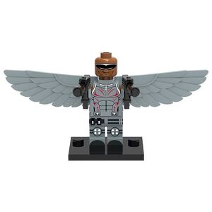 翌日発送　1 体　　ファルコン マーベル　アベンジャーズ　　ミニフィグ ブロック　LEGO レゴ　互換　ミニフィギュア　w