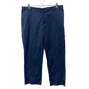 Dickies ワークパンツ チノパンツ W42 ディッキーズ ビッグサイズ ネイビー 古着卸 アメリカ仕入 2406-839