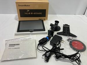  ドリームメーカー 7インチ ポータブルナビ PN711B