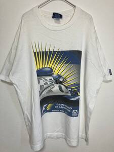 FIA FORMULA1 WORLD 1997 F1 シングルステッチ Tシャツ 白 ホワイト XL 【管理番号B43】