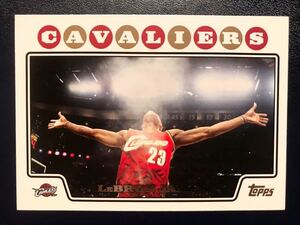 SSSP 2008 Topps Chalk Toss LeBron James Panini NBA Iconic Card レブロン・ジェームズ バスケ キャブス ユニフォーム レイカーズ Lakers