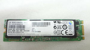 SAMSUNG SSD MZ-NTD1280/000 128GB M.2 中古動作品(G12)