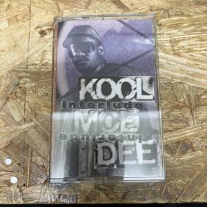 シ HIPHOP,R&B KOOL MOE DEE - INTERLUDE アルバム TAPE 中古品