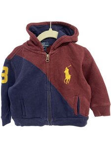 POLO RALPH LAUREN◆パーカー/18M/コットン/NVY/rn41381