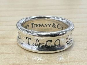 ● TIFFANY&Co. ティファニー リング 指輪 シルバー 925 1837 アクセサリー レディース ナローリング 9号