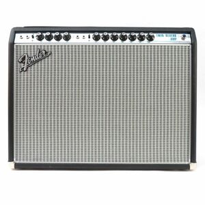 093s☆Fender フェンダー ’68 Custom Twin Reverb ギター用 アンプ コンボアンプ フットスイッチ付き ※中古