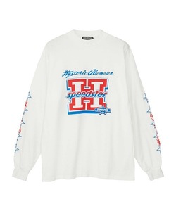 【HYSTERIC GLAMOUR ヒステリックグラマー】長袖TシャツM 日本製 「RIDING X Tシャツ」 高級 人気アイテム