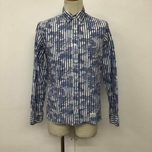 SILAS 2 サイラス シャツ、ブラウス 長袖 1043402 ボタンダウン ストライプ Shirt Blouse 10090576