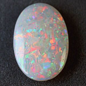 4.915ct 天然ホワイトオパール オーストラリア 遊色抜群 最高品質〔Australia White opal 宝石 jewelry natural 裸石 loose ルース〕