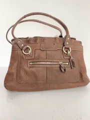 COACH ハンドバッグ レザー ブラウン 13164P