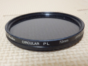 .p104：Kenko CIRCULAR PL 72mm カメラ フィルター アクセサリー 付属 アクセサリー