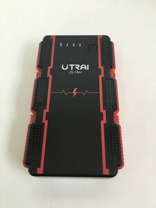 1円スタート UTRAI ジャンプスターター 12V車用 瞬間最大出力2000A 7.5Lガソリンエンジン車 / 5.5Lディーゼル車対応 オレンジ A07452