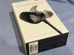 BOSE ボーズ SOUNDSPORT ワイヤレスヘッドホン　純正充電ケース付き